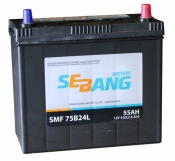 Аккумулятор SEBANG AGM 70 А/ч L3 277x175x190 EN760 А обр.